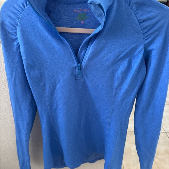Lilly Pulitzer Jackets & Blazers - Lilly Pulitzer Vibrant Blue Pullover